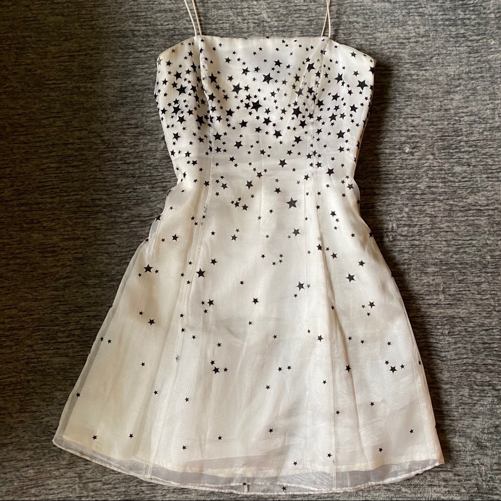Vintage 90s Star Formal / Prom Dress